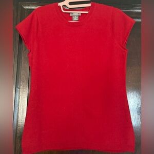 NM Cashmere Cap Sleeve Top